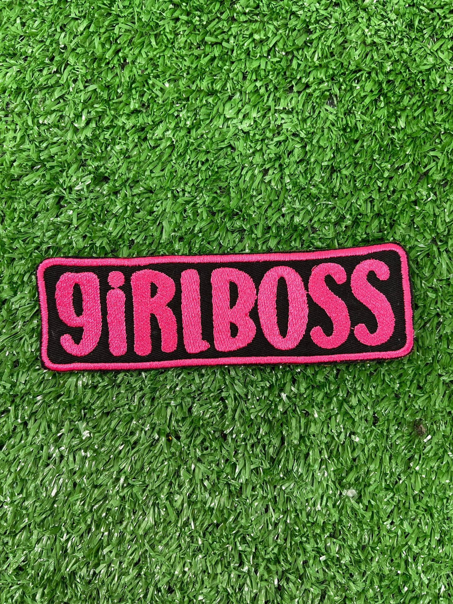 Girl Boss Embroidered Iron-on Patch Bundle Set - A collection of stylish patches featuring Girl Boss designs. Perfect for jackets, backpacks, and hats these high-quality embroidered patches are ideal for expressing pride and making a bold statement.