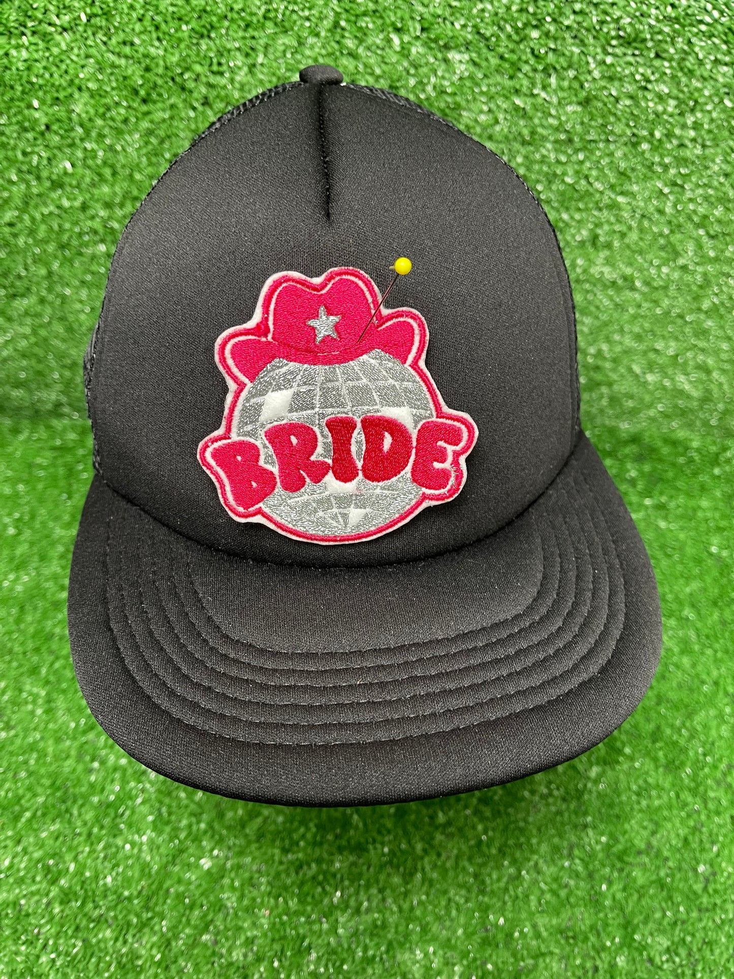 Cow Girl Bride Iron-on Patch