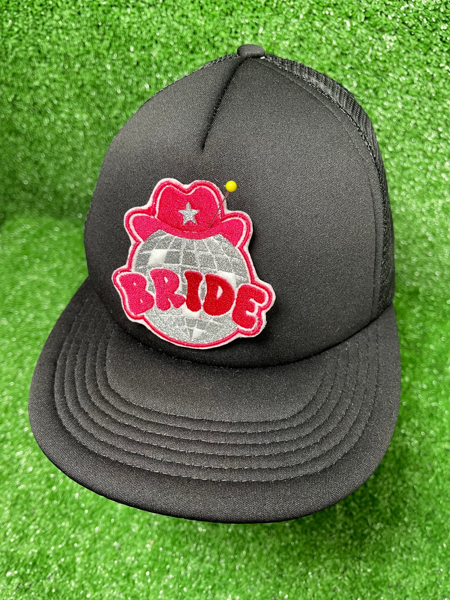 Cow Girl Bride Iron-on Patch