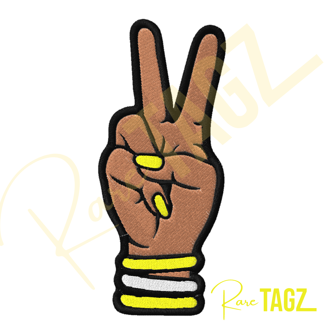 Deuces Embroidered Iron-on Patch