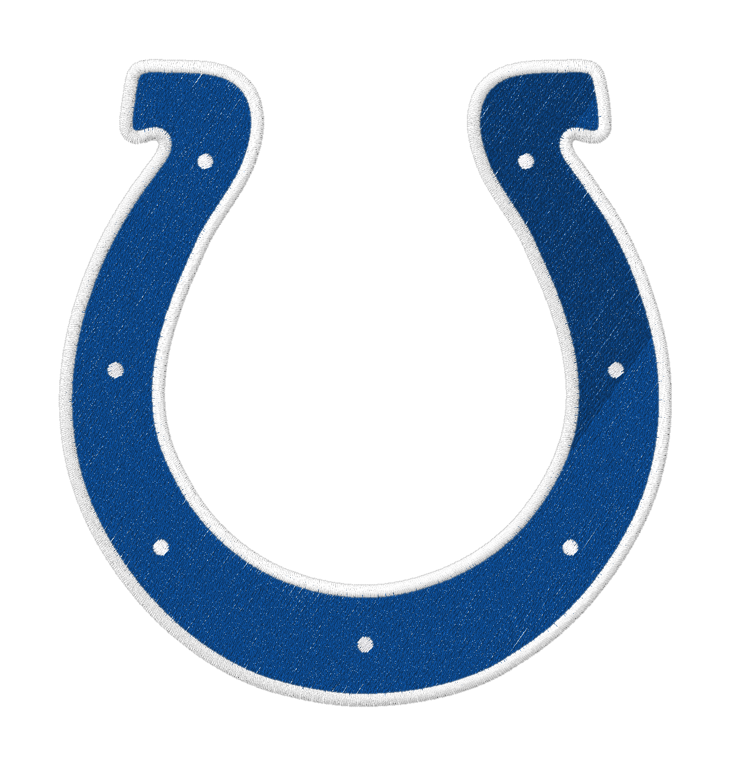 Colts Embroidered Iron-on Patch