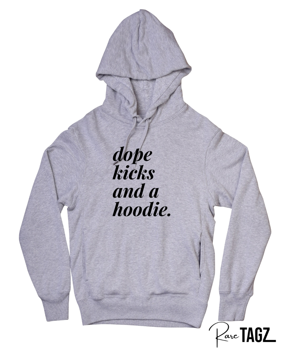 Dope Kicks and a Hoodie