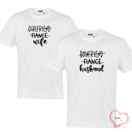 Husband & Wife Couple Tees