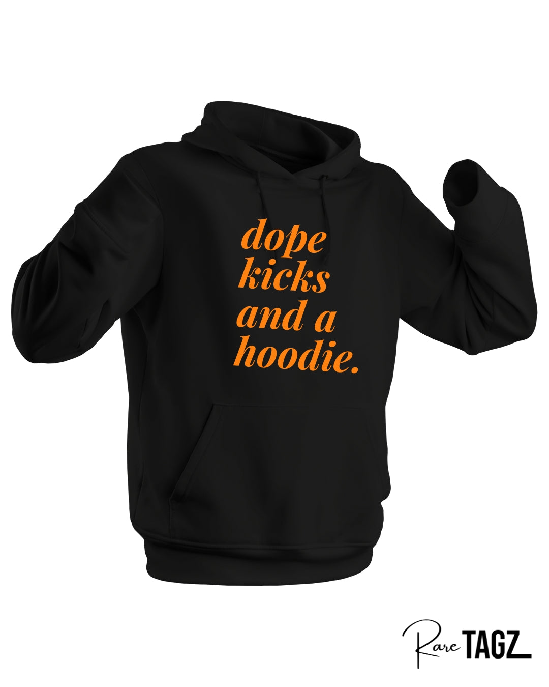 Dope Kicks and a Hoodie