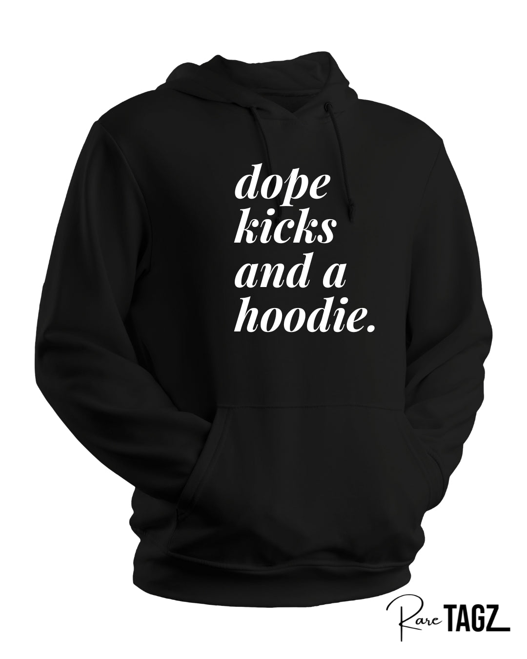 Dope Kicks and a Hoodie