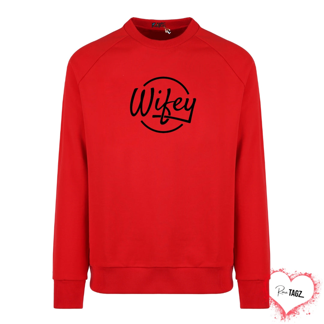 Hubby & Wifey Couple Sweatshirts