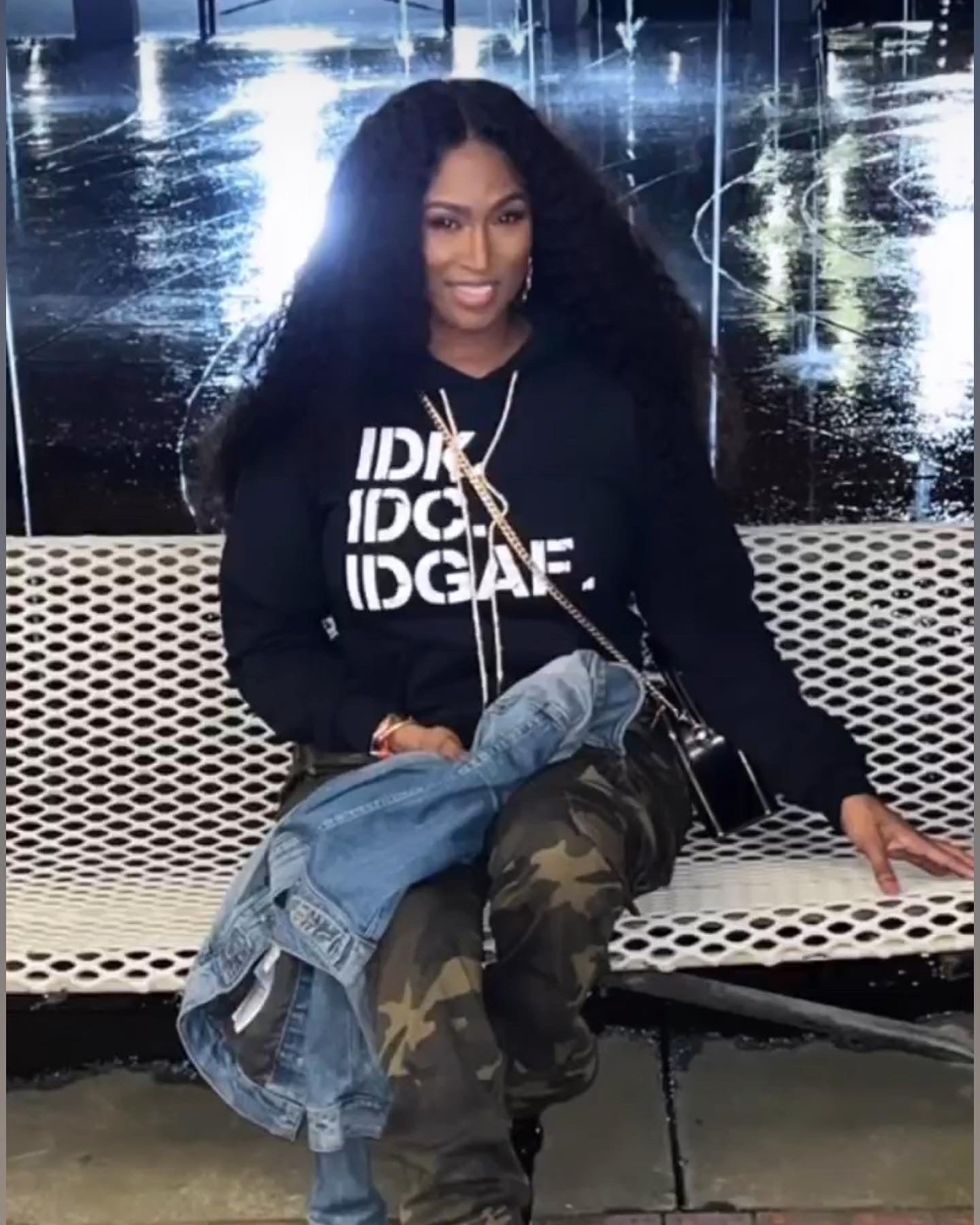 IDK. IDC. IDGAF. Hoodie