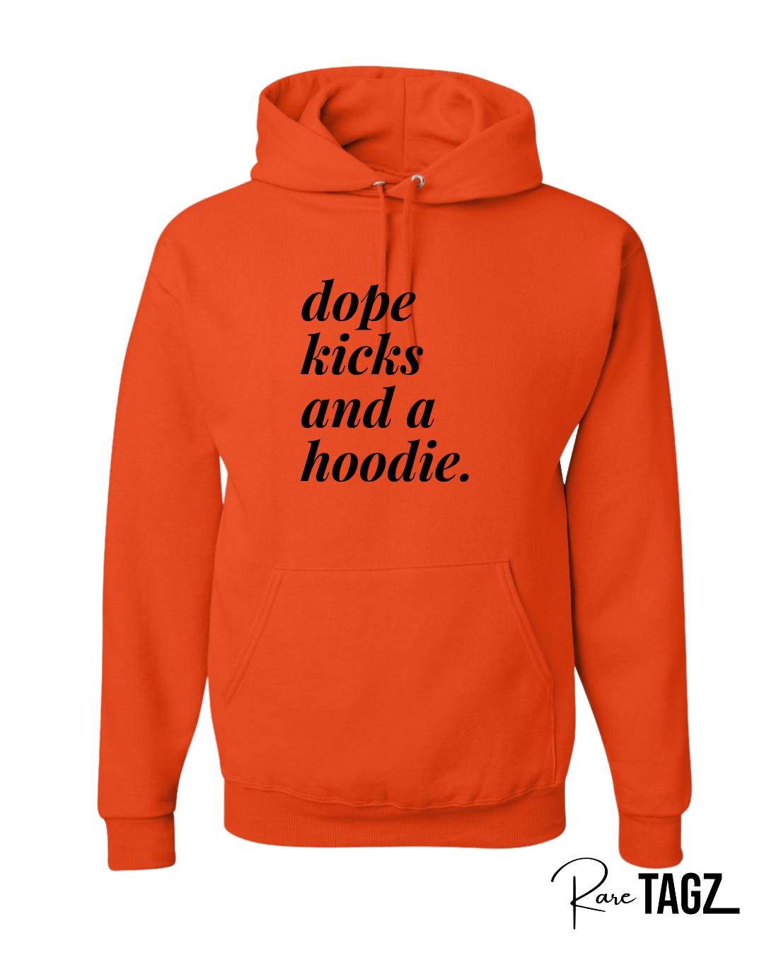 Dope Kicks and a Hoodie