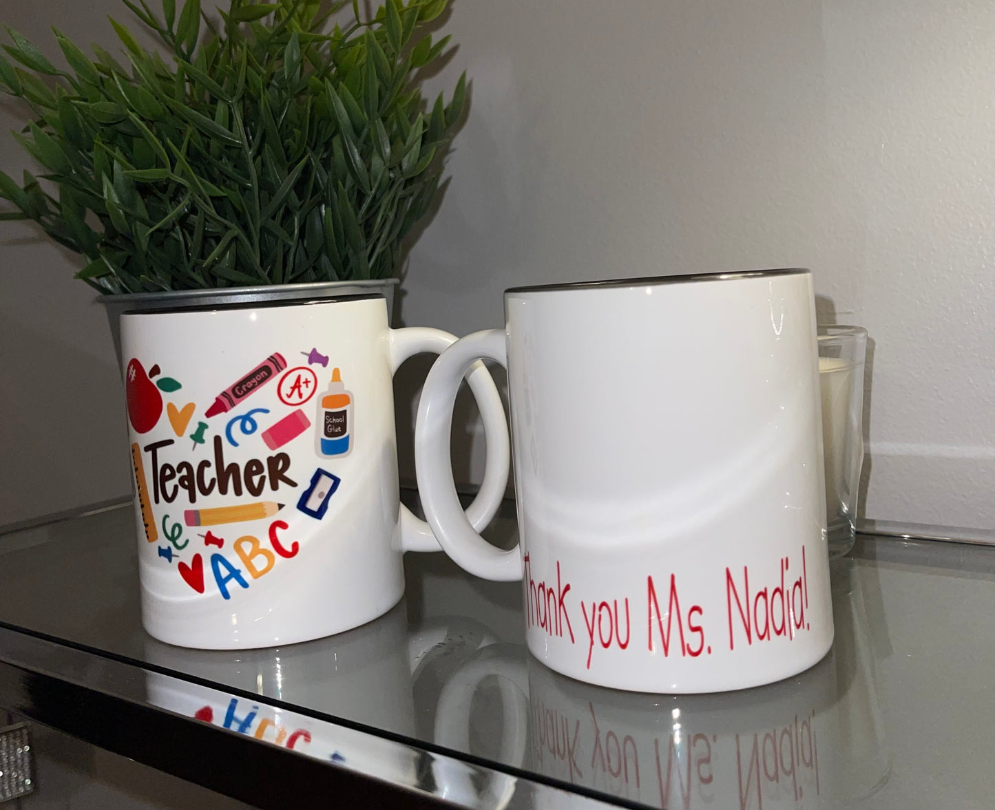 Custom "Teacher Appreciation" Coffee Mug