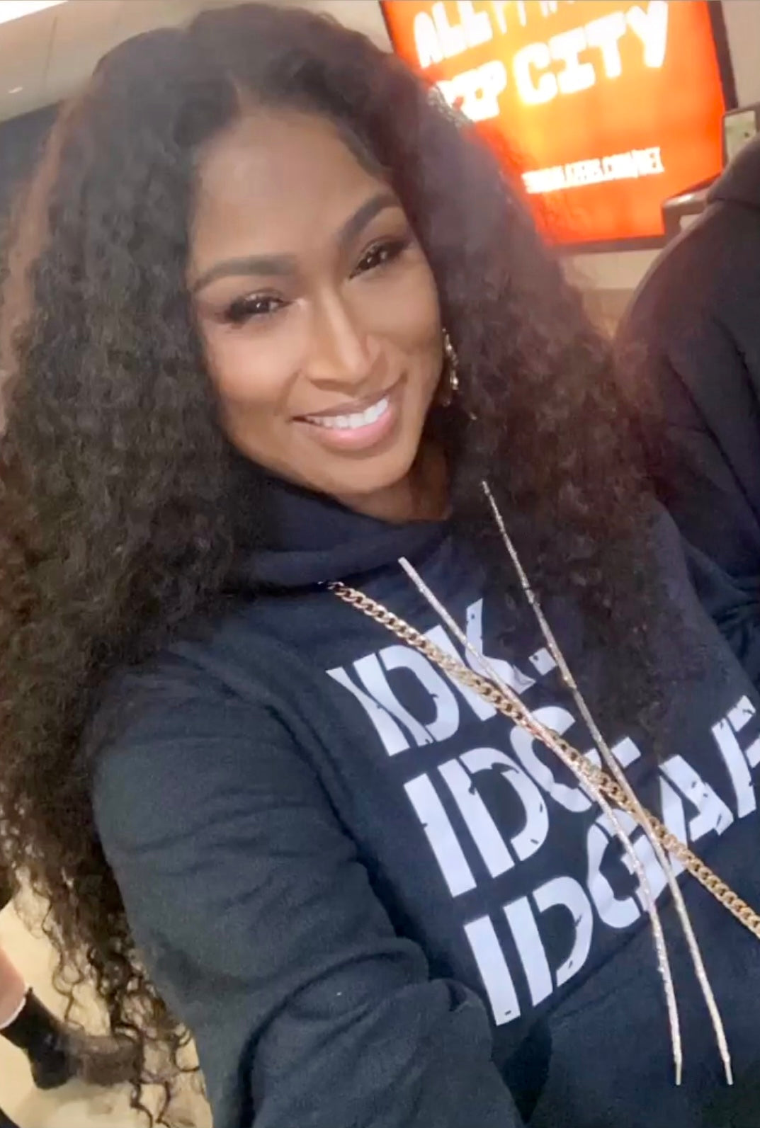 IDK. IDC. IDGAF. Hoodie