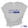 CHURCH GIRLS WEAR JORDANS