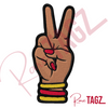 Deuces Embroidered Iron-on Patch Set