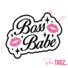 Boss Babe Embroidered Iron-on Patch