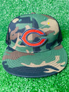 High-quality iron-on patch featuring the iconic Chicago Bears logo, perfect for fans to add a touch of team spirit to jackets, bags, hats, and other clothing items.