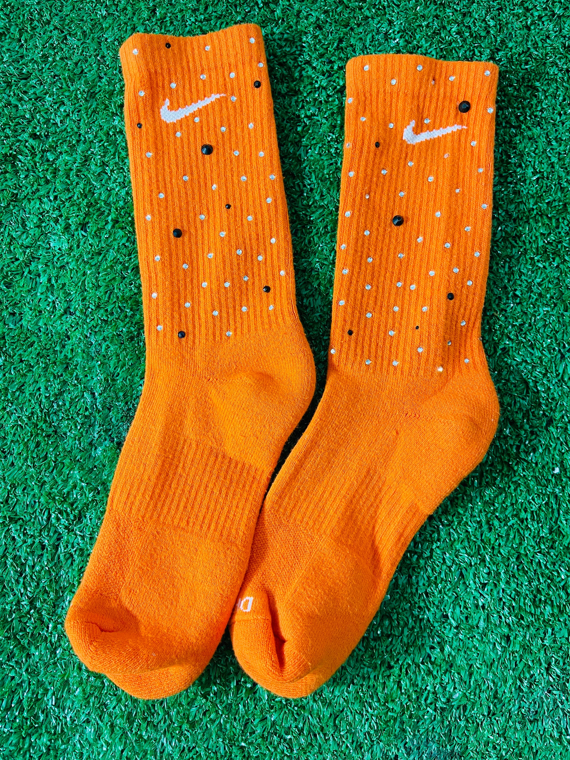 Orange is the New Black Bling Socks