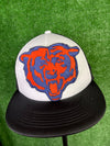 Chicago Bears iron-on patch featuring the team's logo in vibrant colors designed for easy application on clothing or accessories.