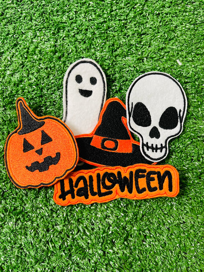 Fun Halloween Patches, ideal for decorating jackets bags or hats.