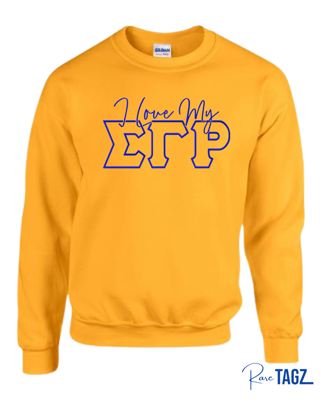 I Love My SGRho Embroidered Sweatshirt