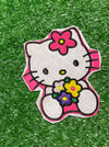 Hello Kitty Embroidered Iron-on Patch
