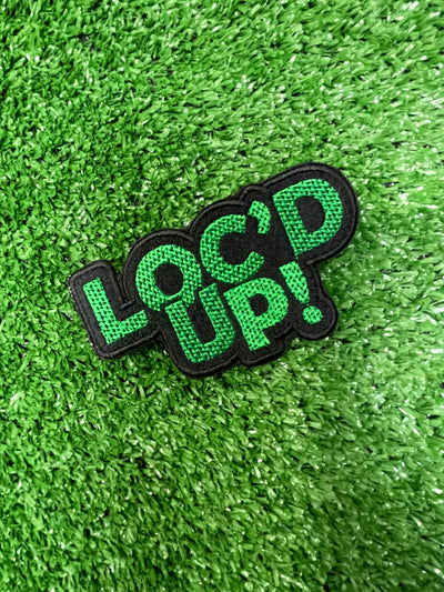Loc'd Up Embroidered Iron-on Patch