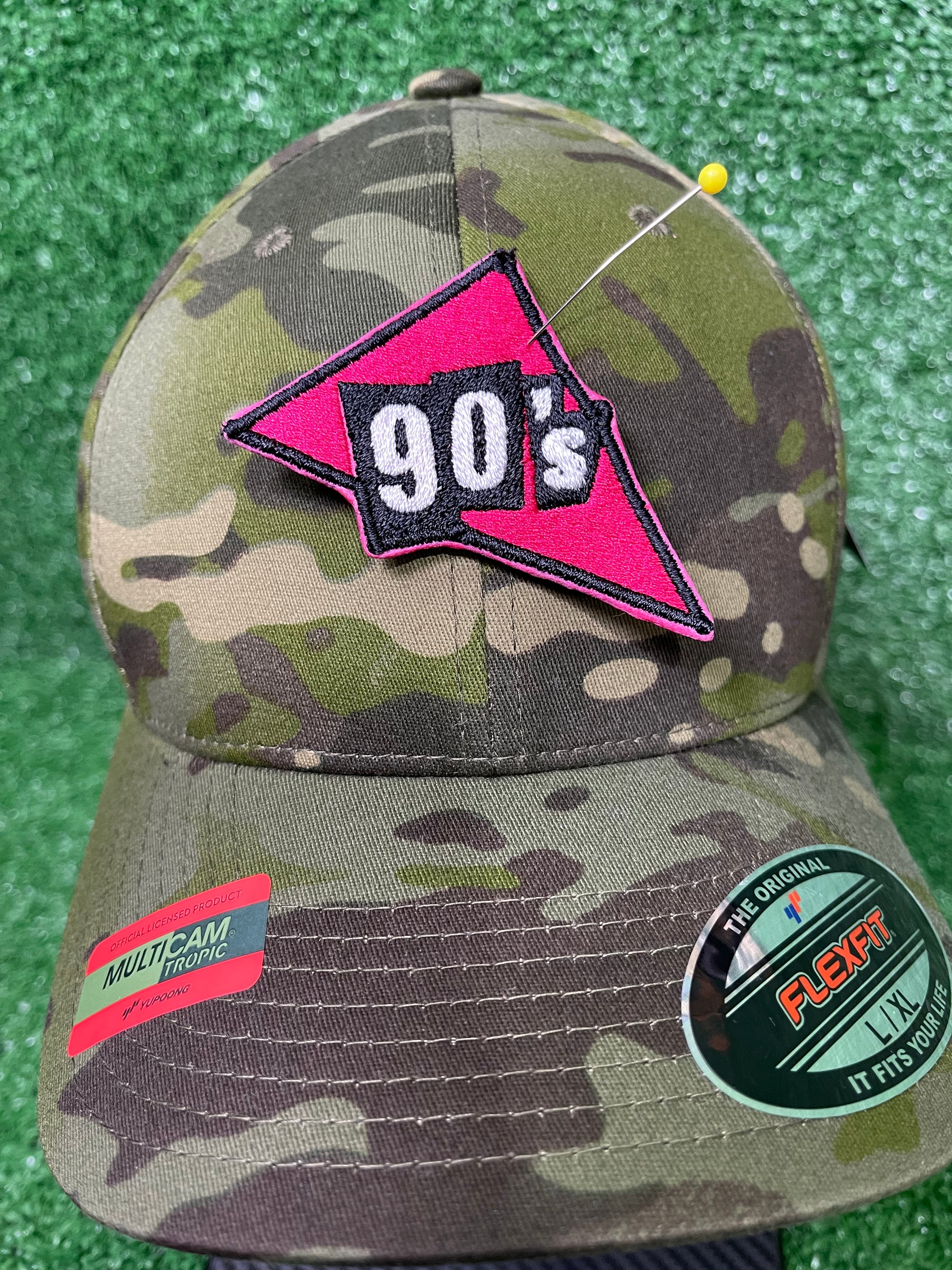 90's Embroidered Iron-on Patch