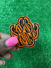 Bengal Paw Embroidered Iron-on Patch