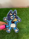 Bluey Embroidered Iron-on Patch