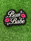 Boss Babe Embroidered Iron-on Patch