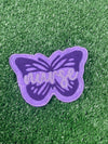 Nurse Butterfly Embroidered Iron-on Patch