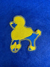 Poodle Embroidered Iron-on Patch