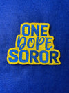 One Dope Soror Embroidered Iron-on Patch