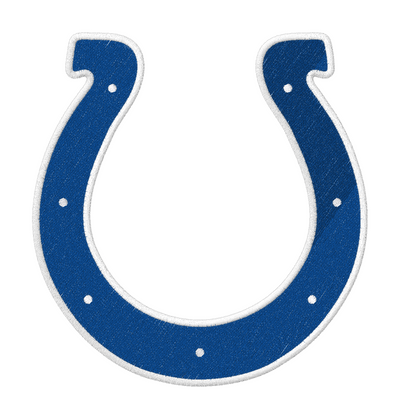 Colts Embroidered Iron-on Patch