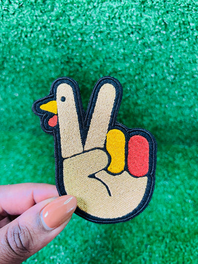 Peace Turkey Iron-on Patch