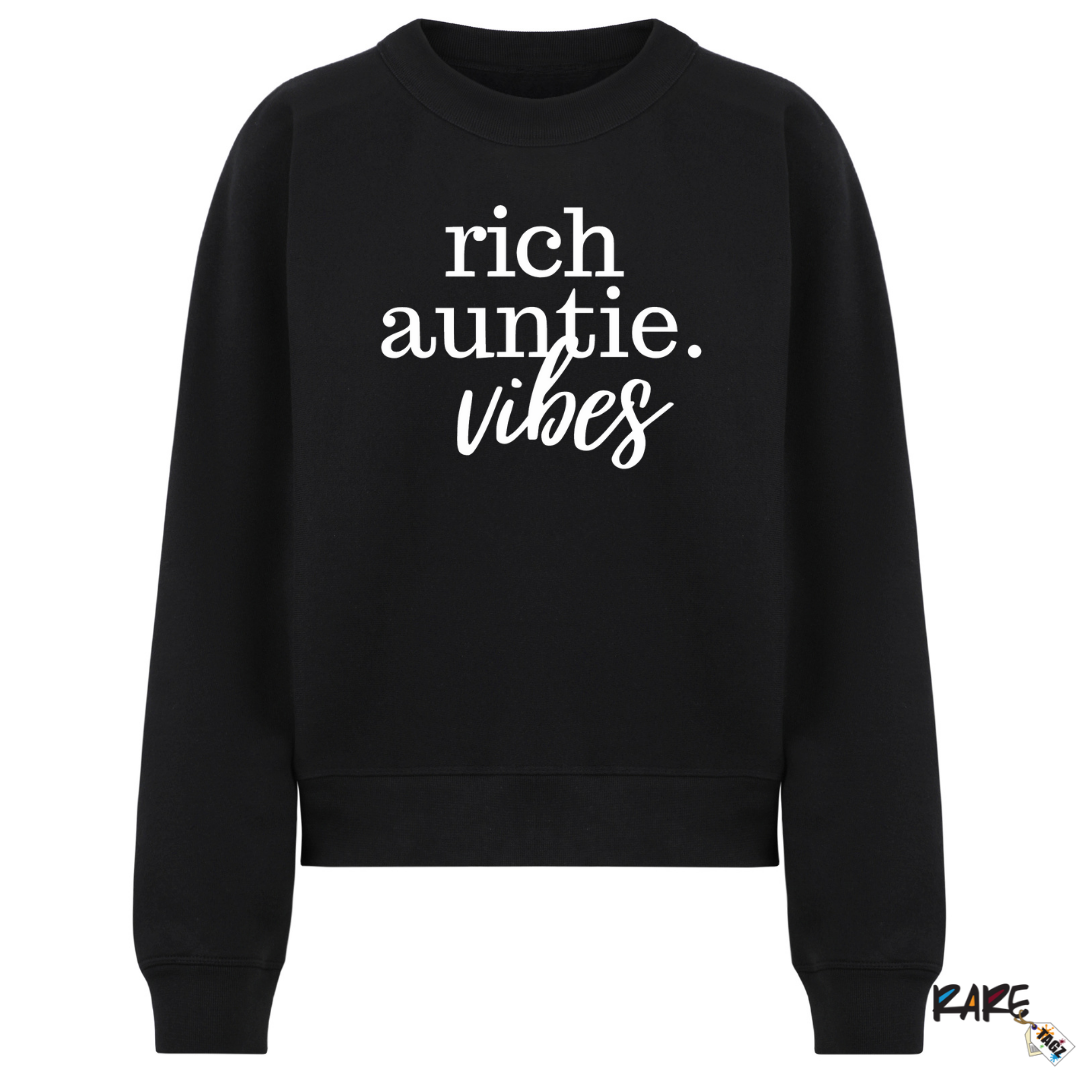 "Rich Auntie Vibes" Sweatshirt