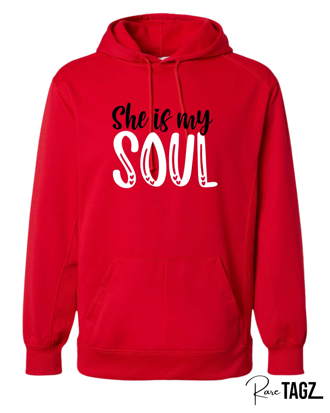 Red couple hoodies sales