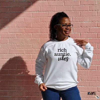 "Rich Auntie Vibes" Sweatshirt