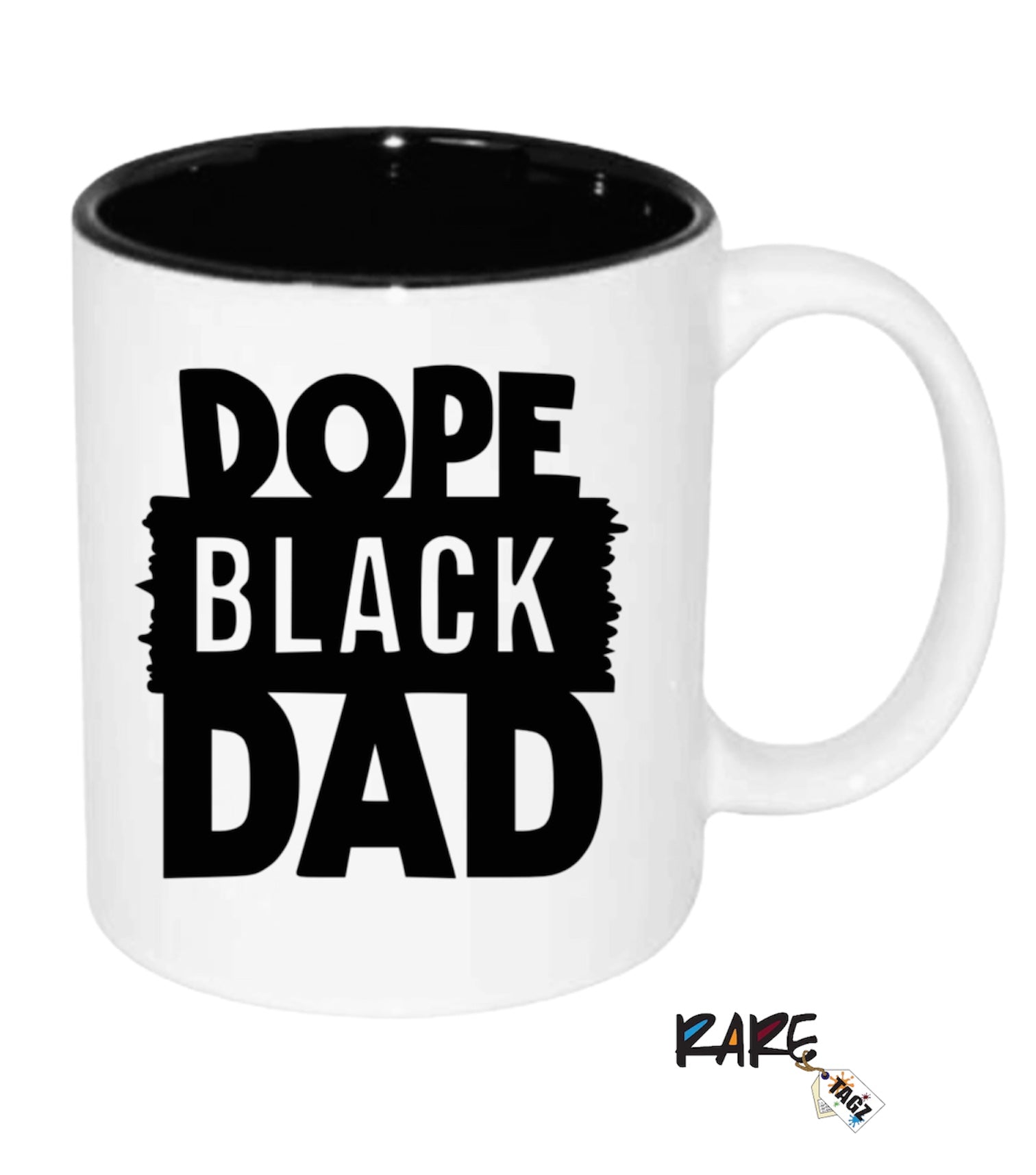 Dope Black Dad Coffee Mug