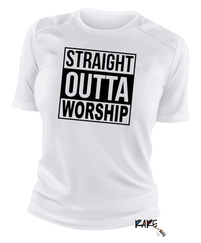 Straight Outta Worship Tee
